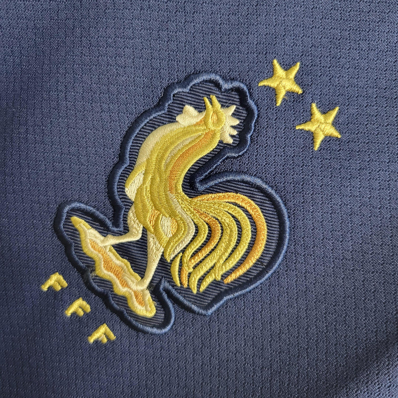 Camisa França Home 2022 - Azul