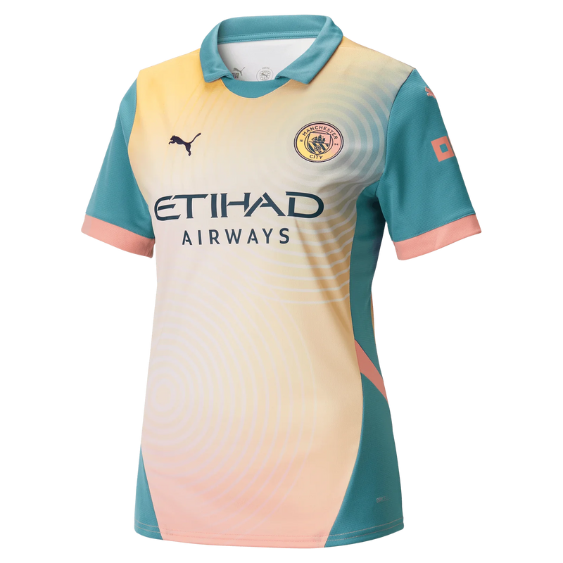 Camisa Manchester City Feminina Definitely 24/25 - Amarela