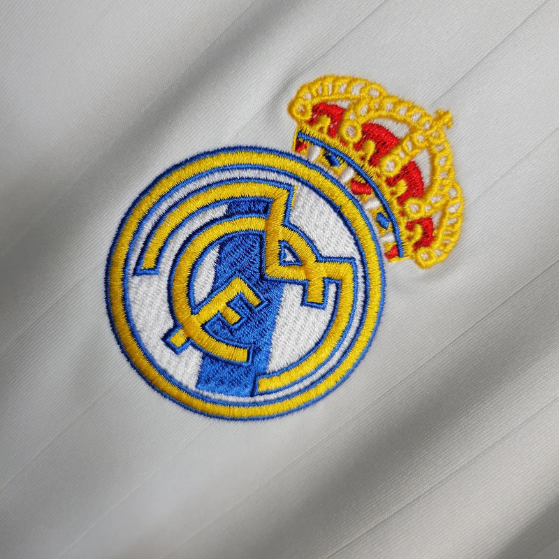 Camisa Real Madrid Home 06/07 Retrô - Branca