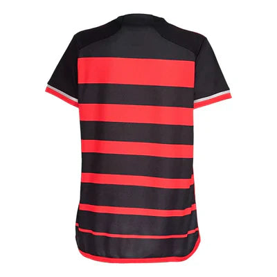 Camisa CRF Feminina Home 24/25 - Preta e Vermelha