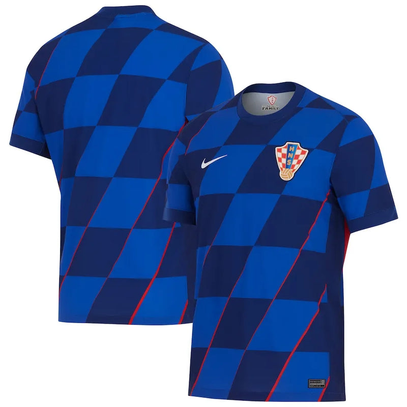 Camisa Croácia Away 2024 - Azul