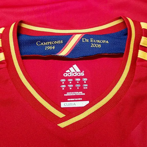 Camisa Espanha Home 2012 Retrô - Vermelha