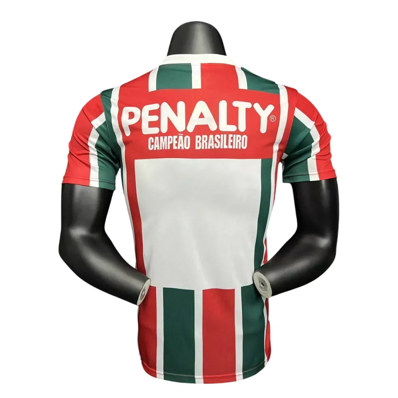 Camisa Fluminense Home 1993 Retrô - Vinho e Verde