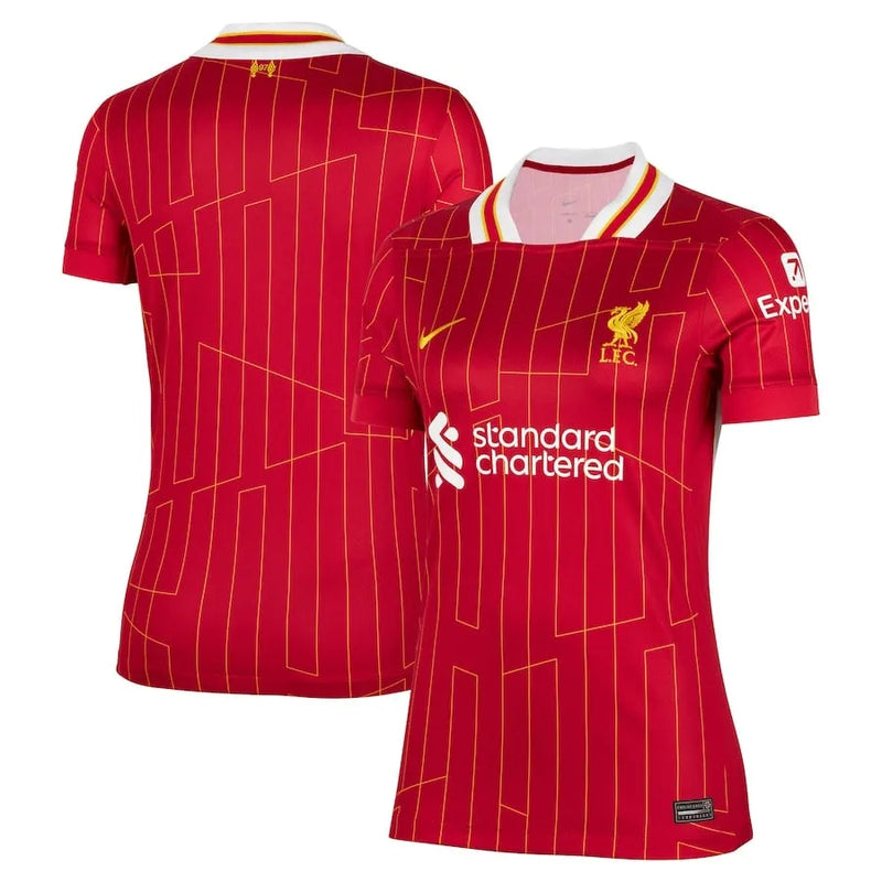 Camisa Liverpool Feminina Home 24/25 - Vermelha