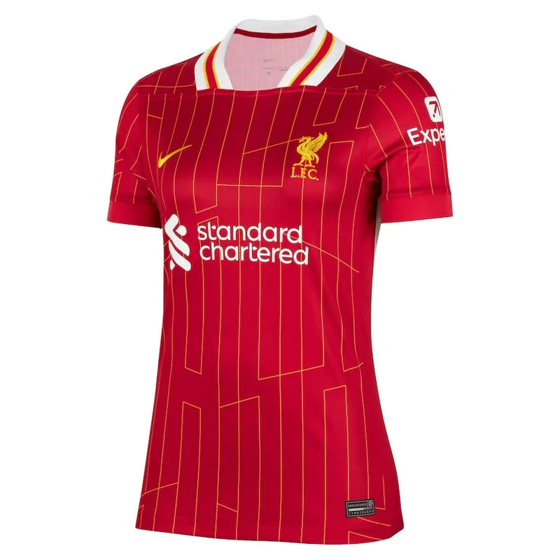 Camisa Liverpool Feminina Home 24/25 - Vermelha