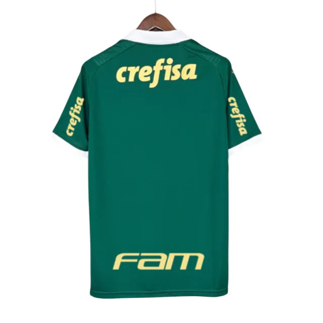 Camisa Palmeiras Home 24/25 - Verde - C/ Patrocínio + PATCH CAMPEÃO BRASILEIRÃO 2023