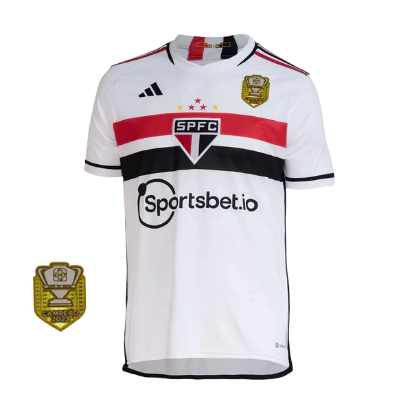 Camisa São Paulo Home 23/24 - Branca + PATCH COPA DO BRASIL