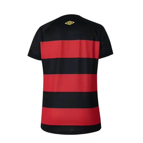 Camisa Sport Recife Feminina Home 23/24 - Vermelha e Preta