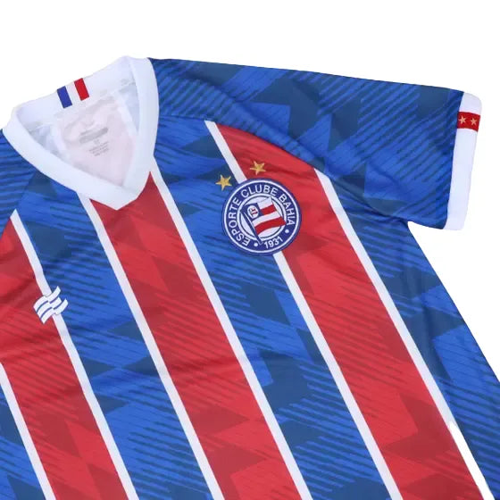 Camisa Bahia Away 23/24 - Azul e Vermelha