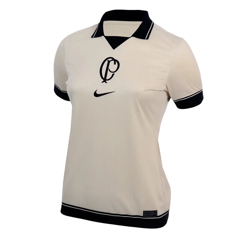 Camisa Corinthians Feminina Edição Especial 23/24 - Bege