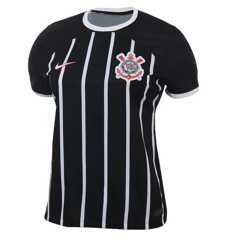 Camisa Corinthians Feminina Away 23/24 - Preta