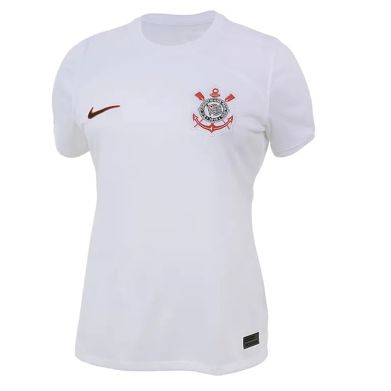 Camisa Corinthians Home 23/24 Feminina - Branca