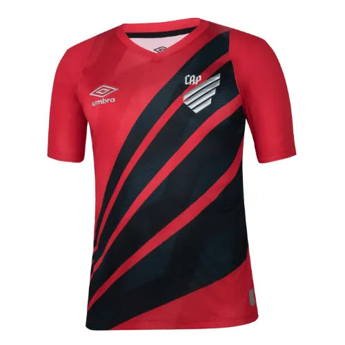 Camisa Athletico Paranaense Home 24/25 - Vermelha e Preta