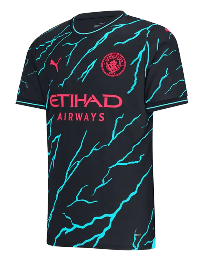 Camisa Manchester City Third 23/24 - Azul