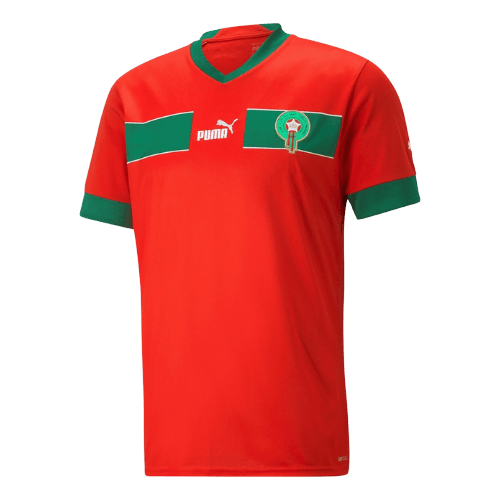 Camisa Marrocos Home 2022 - Vermelha