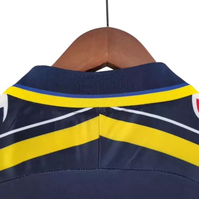 Camisa Parma Away 99/00 Retrô - Azul e Amarela