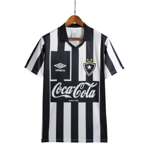 Camisa Botafogo Retrô 1997 - Preta e Branca