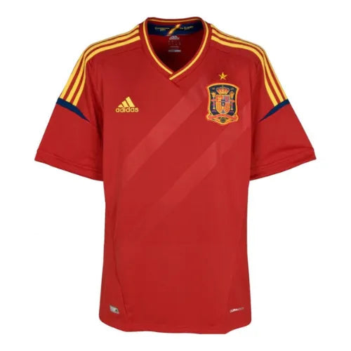 Camisa Espanha Home 2012 Retrô - Vermelha